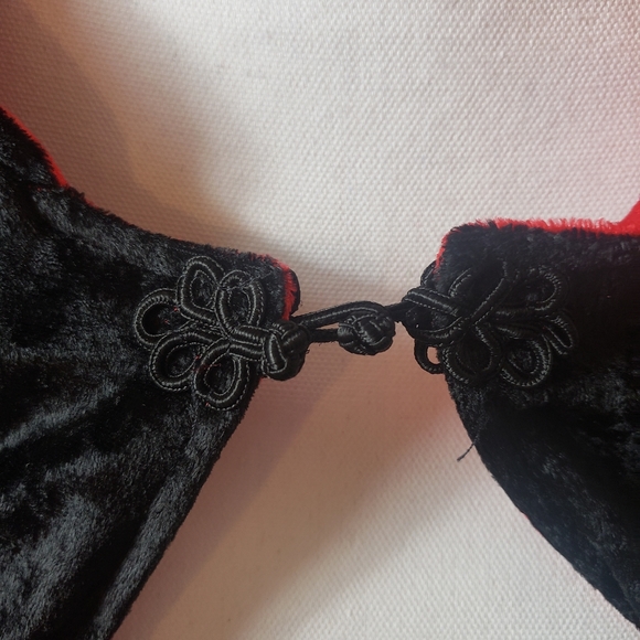 Velour reversible cape - Picture 5 of 8